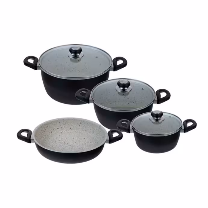 سرویس پخت و پز 7 پارچه اورانوس مدل گرانیتی پامچال