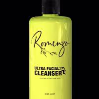 ژل شستشو صورت پوست خشک و حساس( مدل Ultra Facia ) 330 میلی لیتر رومنزو

