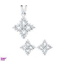 نیم ست نقره اقلیمه کد NN321