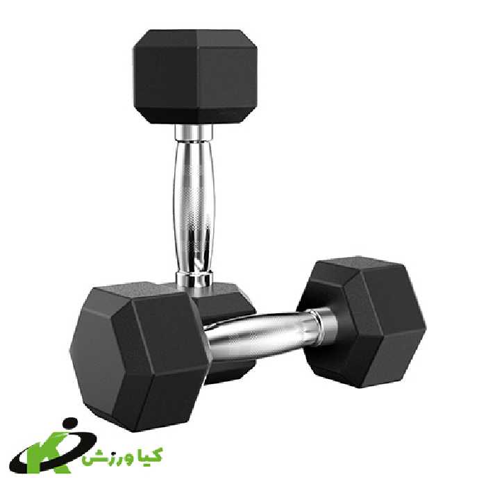 خرید دمبل 6 ضلعی 4 کیلو