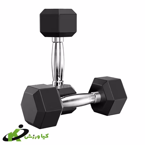 خرید دمبل 6 ضلعی 4 کیلو