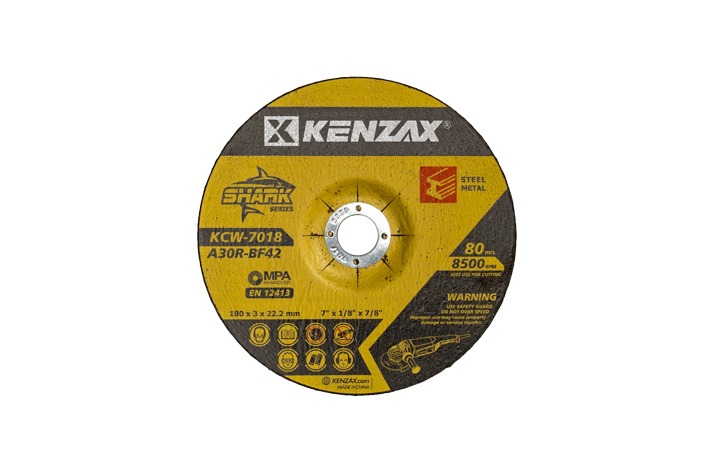 صفحه سنگ برش آهن 180×3 میلی متری کنزاکس مدل KCW-7018