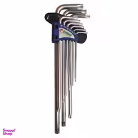 مجموعه 9 عددی آچار آلن رینو مدل ستاره ای کد 09-setareh