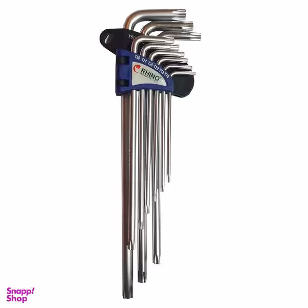 مجموعه 9 عددی آچار آلن رینو مدل ستاره ای کد 09-setareh