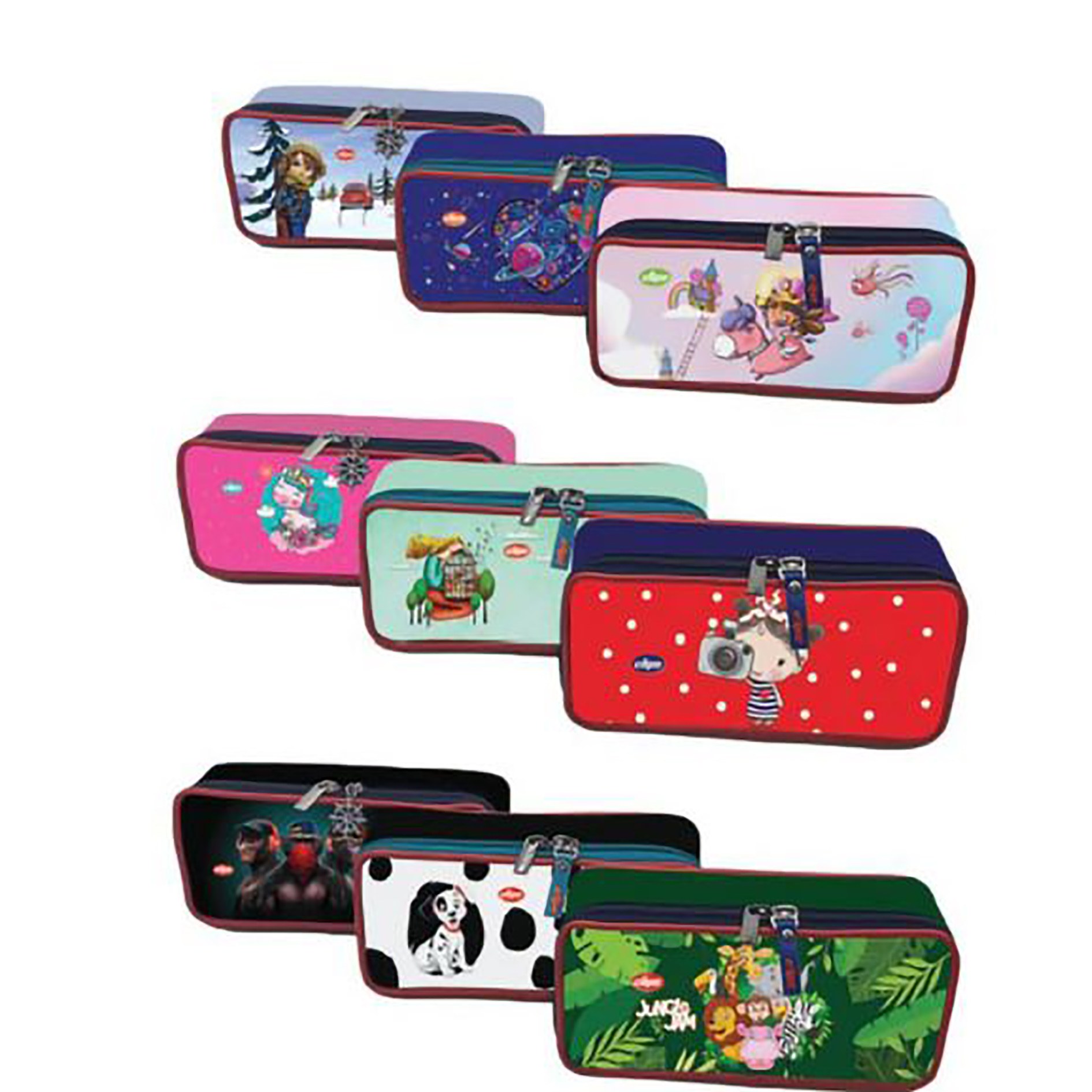 جامدادی صندوقی کلیپس مدل 865