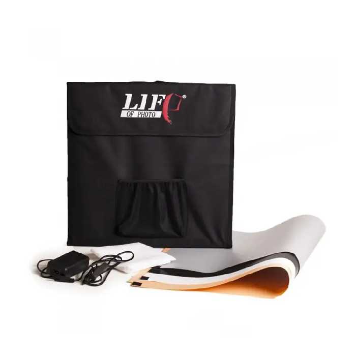خیمه نور ال ای دار Life of Photo LED770 Portable Photo Studio 70×70