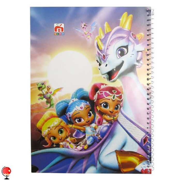 دفتر نقاشی 40 برگ سیمی طرح حبابی ها نهال