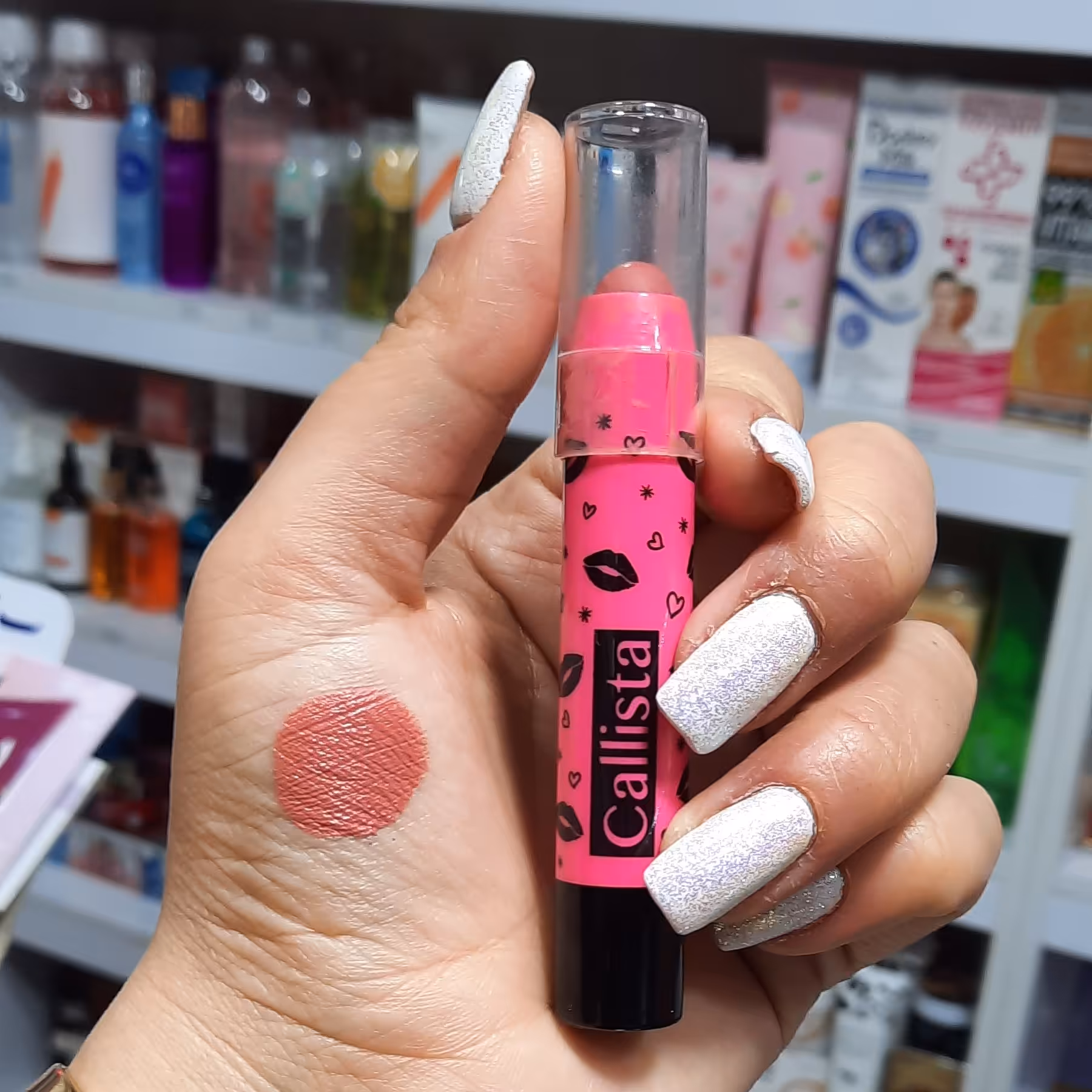 رژلب مدادی کالیستا شماره  01