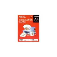 کاغذ سابلیمیشن 100 برگی A4 - MEGA
