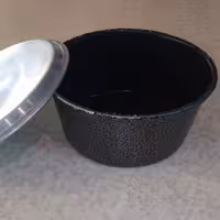 قالب کته و تهچین تفلون با ضمانت،سایز 14 حدود  170 گرمی 