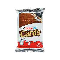 بیسکوییت با مغز شکلات 25 گرم کیندر کاردز - kinder