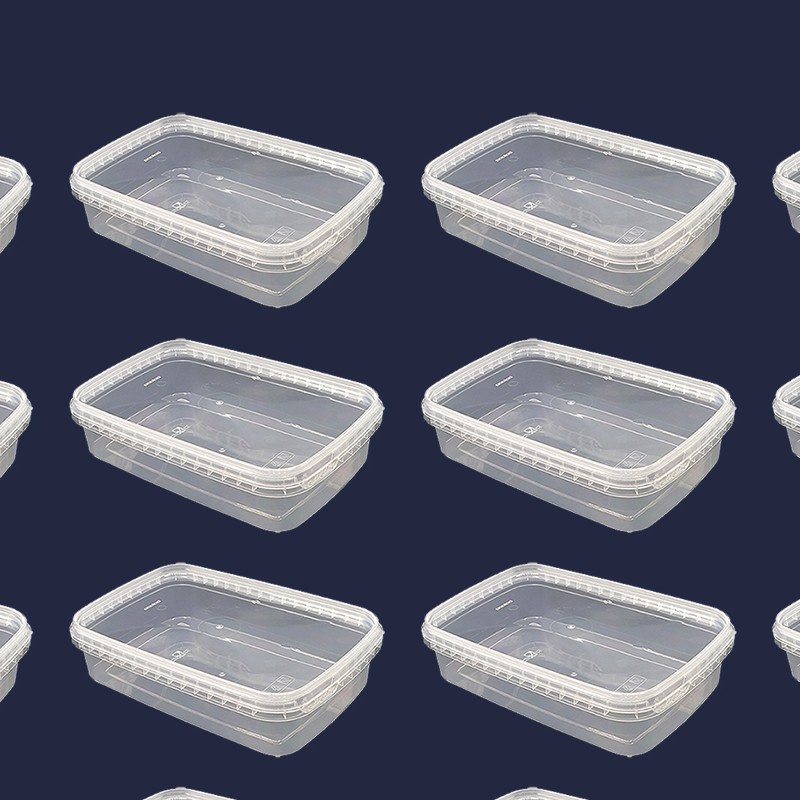 ظرف نگهدارنده فریزری 1000سی سی بسته 6عددی