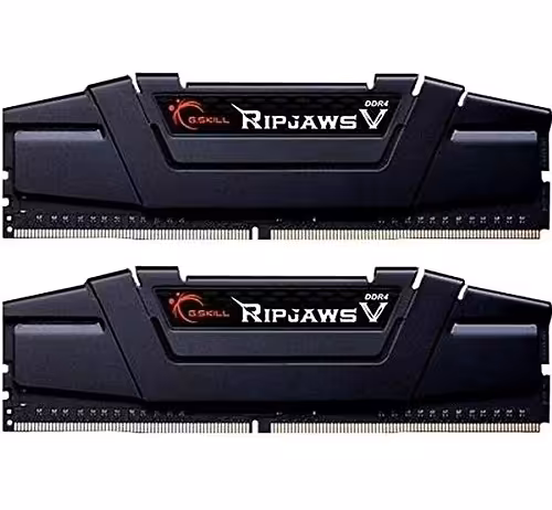 رم کامپیوتر دو کاناله جی اسکیل سری ریپ جاوز وی با حافظه 32 گیگابایت و فرکانس 3400 مگاهرتز