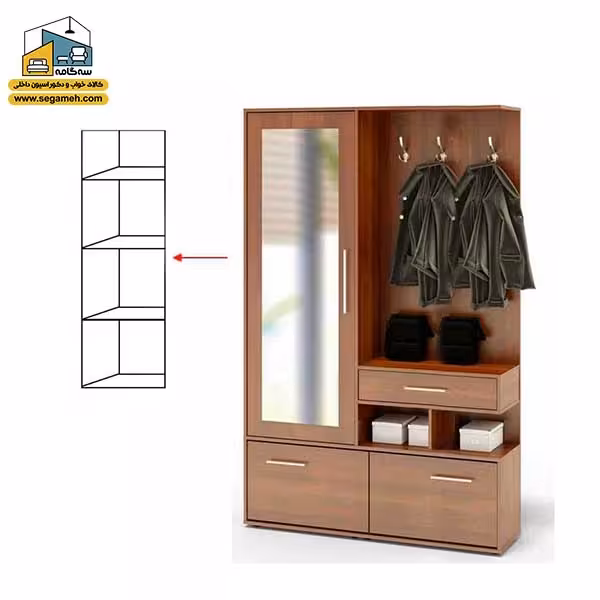 جاکفشی کد JKP65 - فروشگاه سه گامه