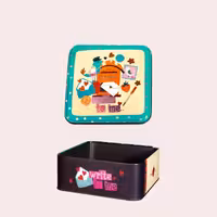 جعبه هدیه مریخ شانزده طرح نامه رسان