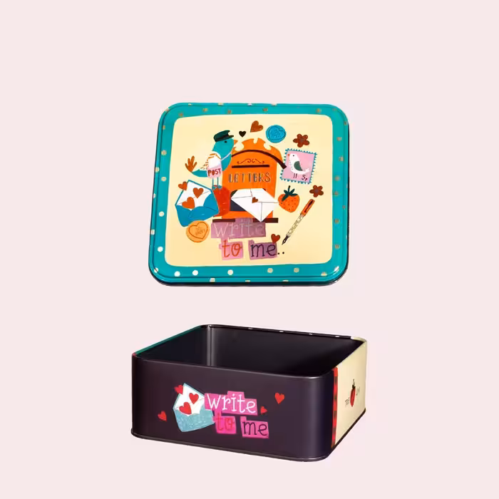 جعبه هدیه مریخ شانزده طرح نامه رسان