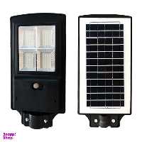 چراغ خیابانی خورشیدی پلاتو مدل 200 وات بسته 2 عددی