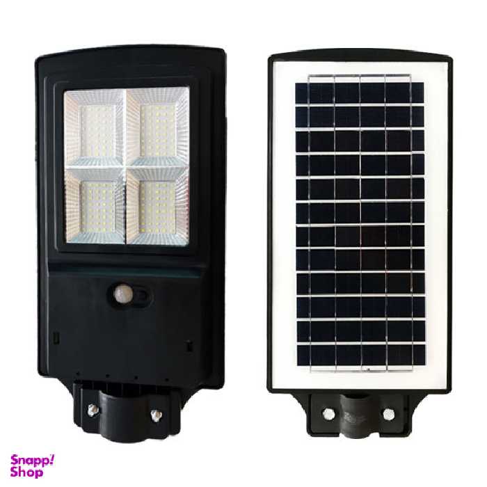 چراغ خیابانی خورشیدی پلاتو مدل 200 وات بسته 2 عددی