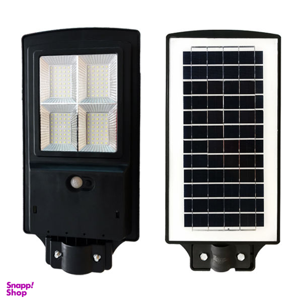 چراغ خیابانی خورشیدی پلاتو مدل 200 وات بسته 2 عددی