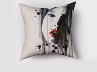 کوسن چاپی طرح فیس CM-8-55