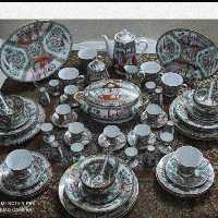 سرویس مرغی طلاکوب بهشتی قدیمی 