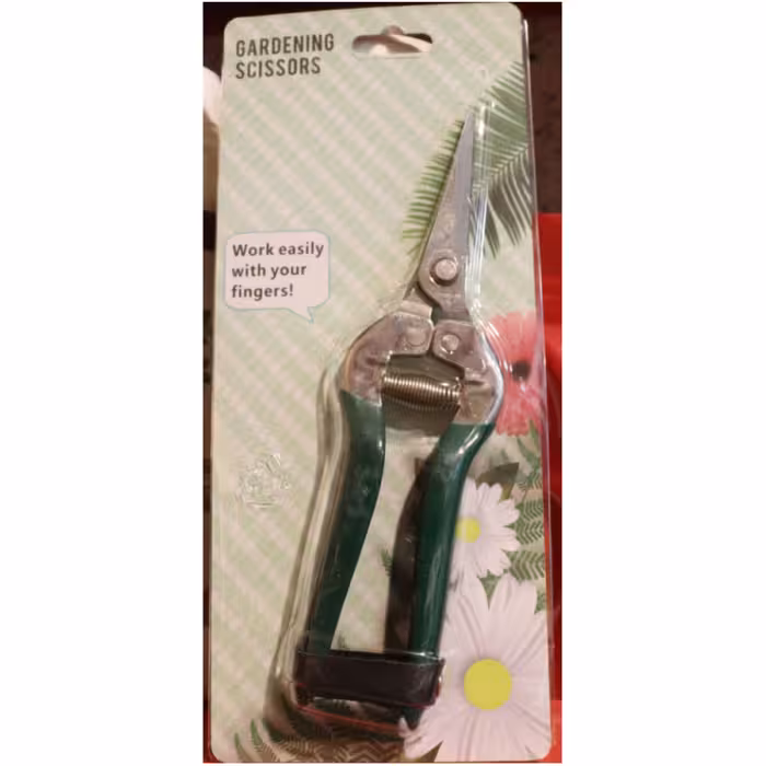 قیچی میوه چین  فنر حلقه ای مخصوص چیدن سیر  انگور  میوه و گل و گیاه