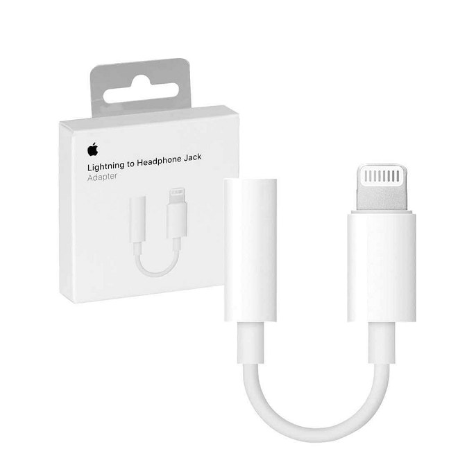 تبدیل اصلی لایتنینگ به جک 3.5 میلیمتری اپل Apple Lightning To 3.5mm Headphone Ja