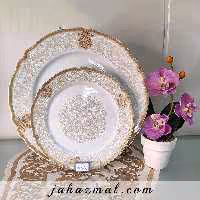 سرویس چینی پردیس طرح غزل 30 پارچه کد 818