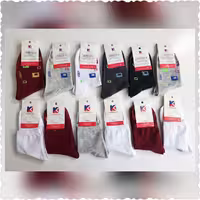 12 جفت جوراب نیم ساق اسپورت