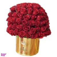 باکس گل رز هلندی گل آنلاین مدل 001