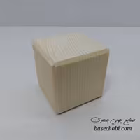 یک عدد مکعب چوبی پنج درپنج  مناسب تقویم و استند اسم 