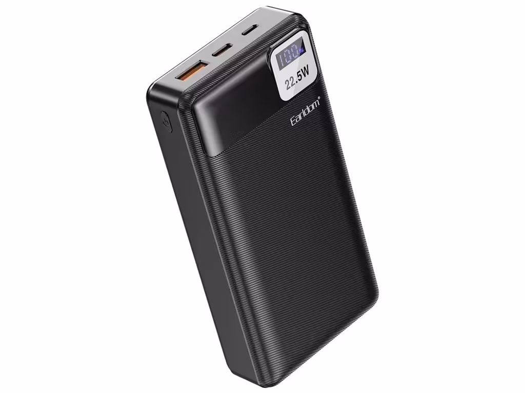 پاوربانک 20000 یو اس بی و تایپ سی 22.5 وات ارلدام ET-PD30