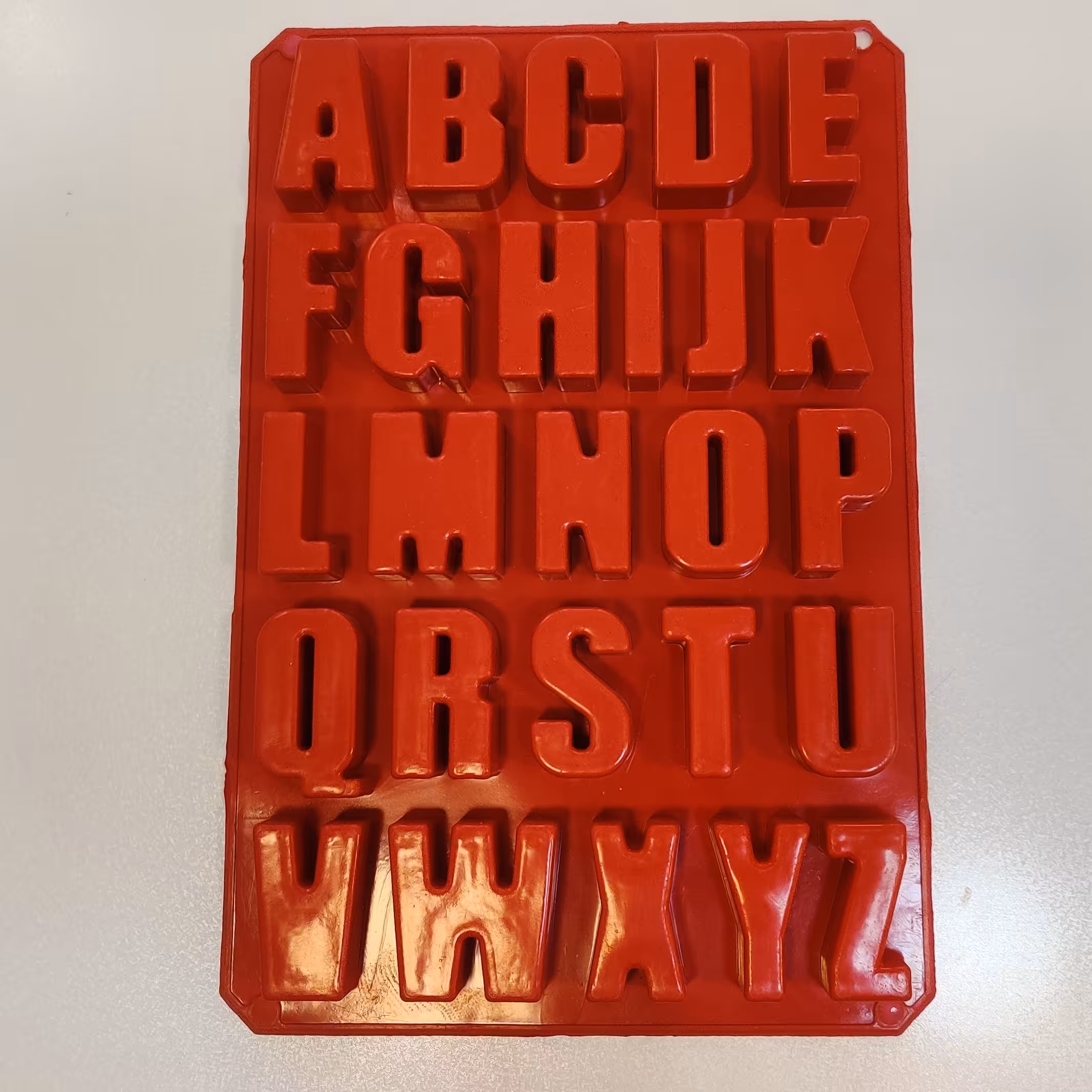 سیلیکون حروف انگلیسی بزرگ