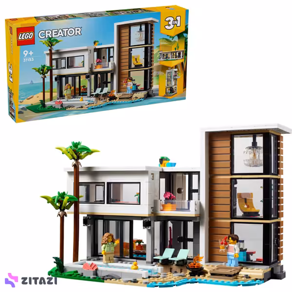 لگو سری کریتور مدل House Modern کد 31153