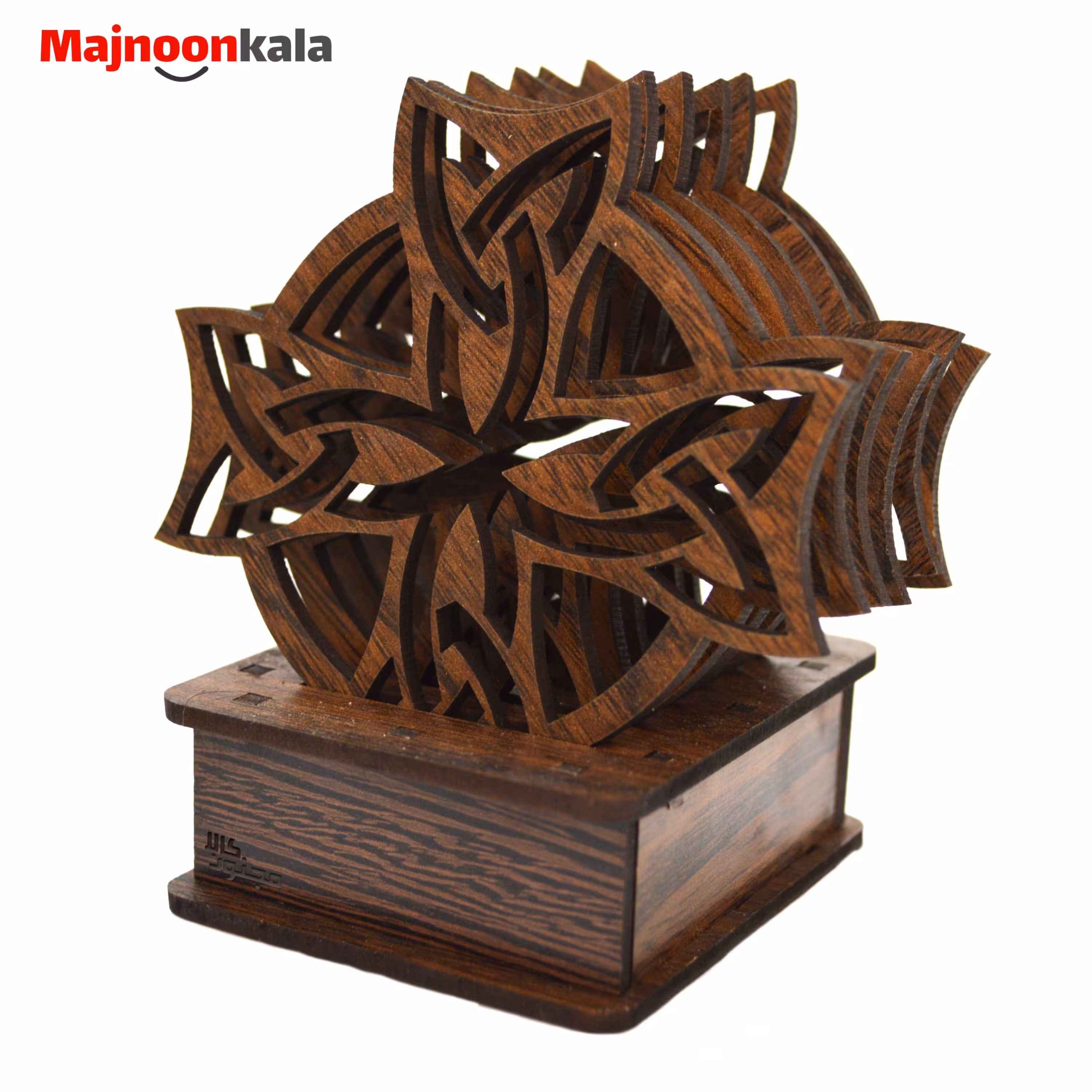 زیر لیوانی شش تایی همراه با مکان قرار گیری مدل 736