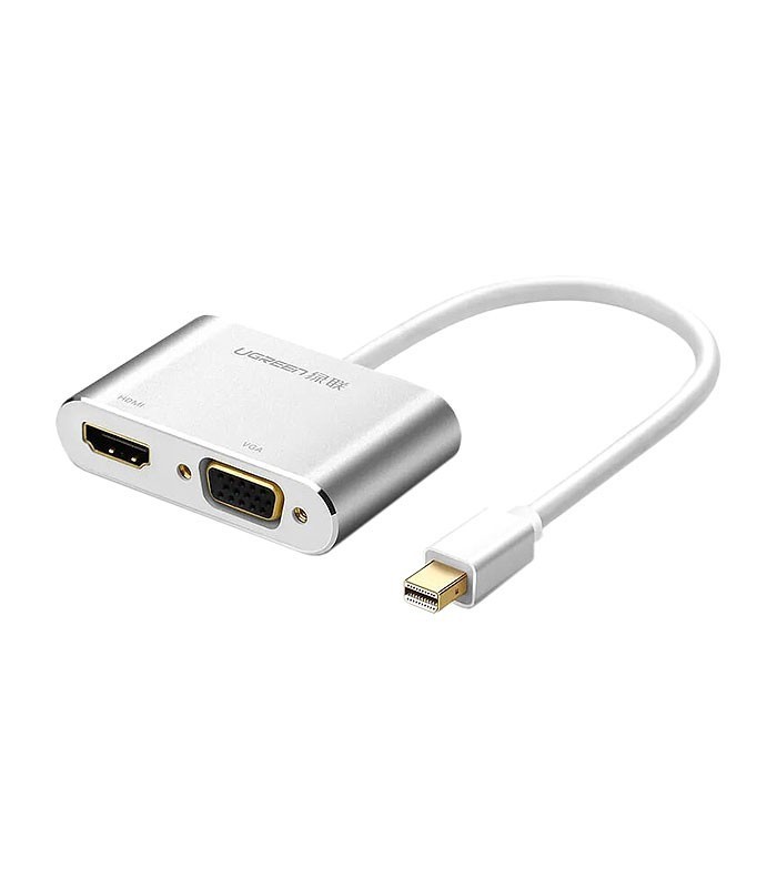 مبدل Mini DisplayPort به VGA/HDMI یوگرین مدل MD115 20421