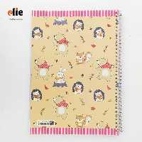 دفتر 60 برگ سیمی مجلد ایمان طرح 23