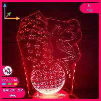 بالبینگ چراغ خواب سه بعدی B402