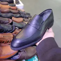 مدل کالج مجلسی تمام چرم زیره لاستیک در  دو رنگ مشکی و عسلی