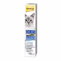 خمیر مولتی‌ ویتامین دوقلو گربه جیم‌ کت با طعم ماهی تن مدل Duo-Paste وزن 50 گرم