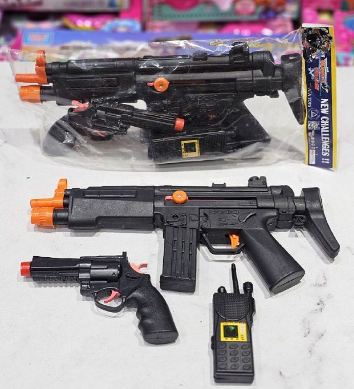 ست2تفنگ با بی سیم سلفونی