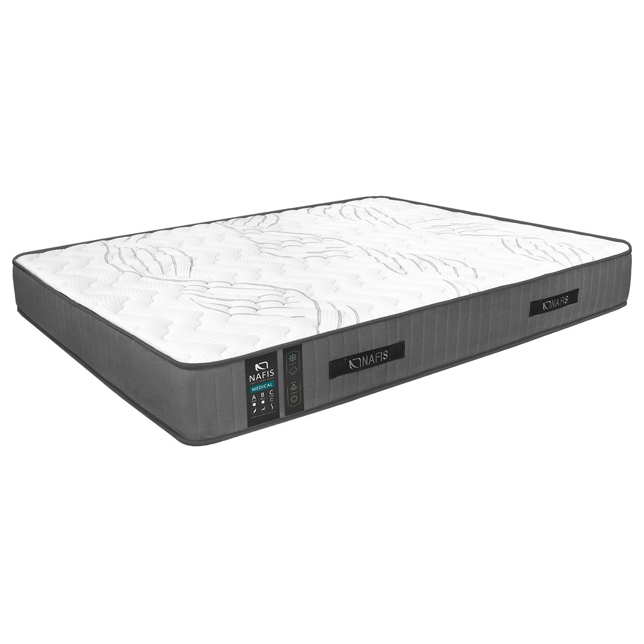 تشک دو نفره نفیس مدل مدیکال C سایز 160*200 سانتیمتر