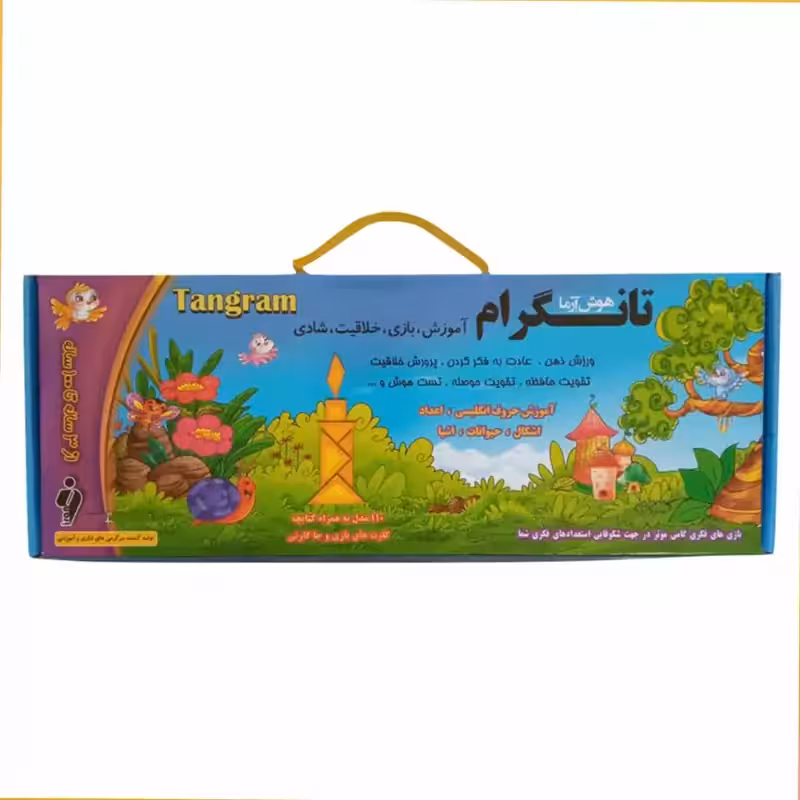 013327-بازی فکری تانگرام آموزش هوش آزما