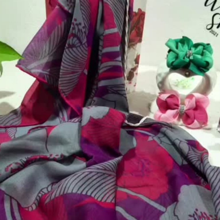 روسری مجلسی دور دستدوز