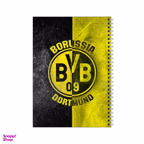 دفتر مشق 50 برگ بامبیلیپ طرح لوگو تیم بورسیادورتموند کد 7563488