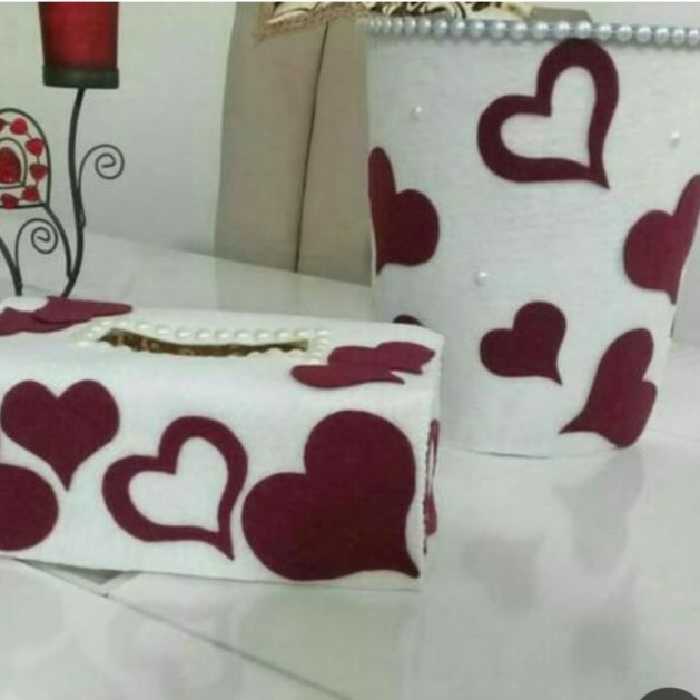 سطل و جادستمالی نمدی