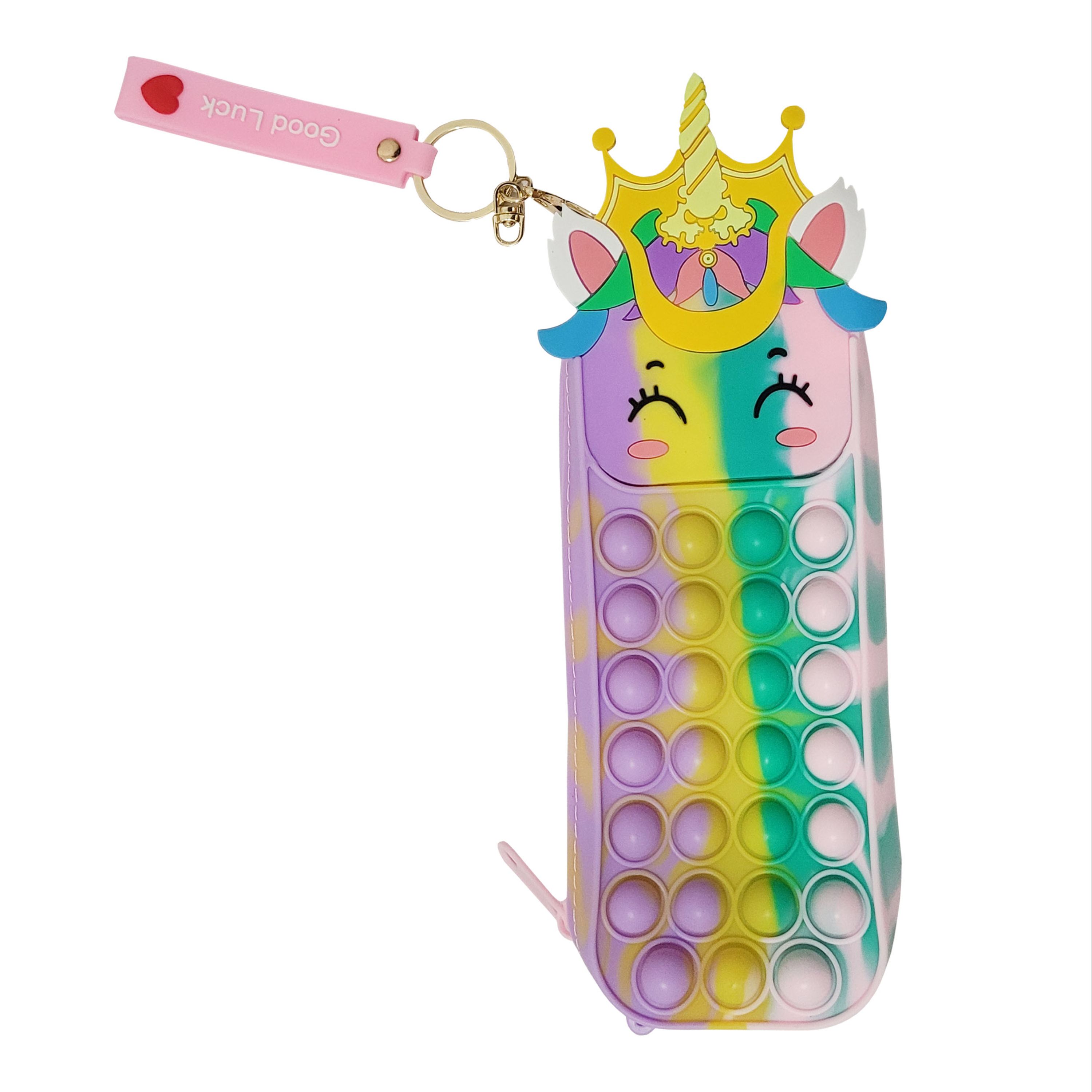 جامدادی طرح فیجت اسب پونی تک شاخ مدل پاپیت کد8754