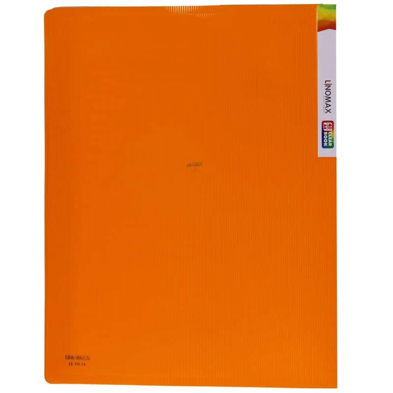کلربوک 40 برگ نارنجی لینومکس DL41