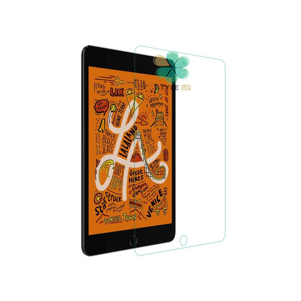 محافظ صفحه گلس اپل آیپد Apple iPad Mini 5 2019 مدل دور تراش