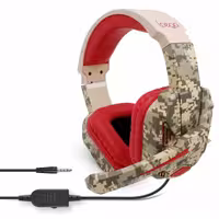 هدست گیمینگ ارتشی Headset Gaming Ipega PG-R005 Desert Eagle